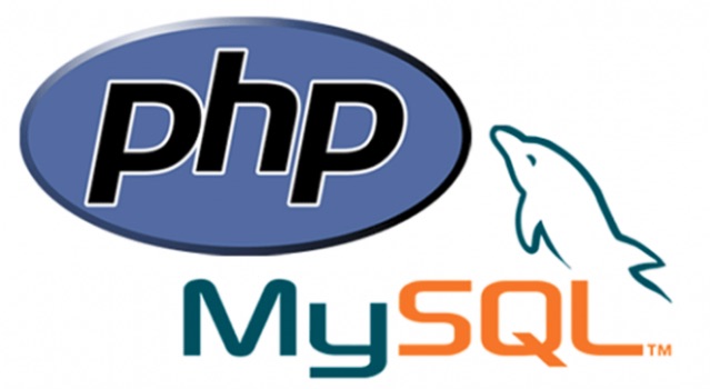 PHP and MySQL logos